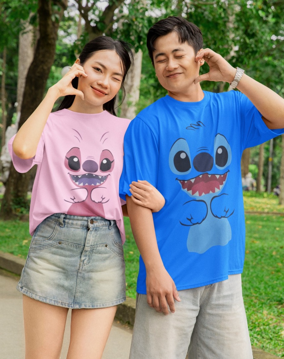 camiseta geek do stich