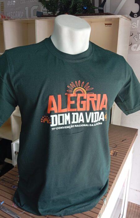 estampa dtf em uma camiseta