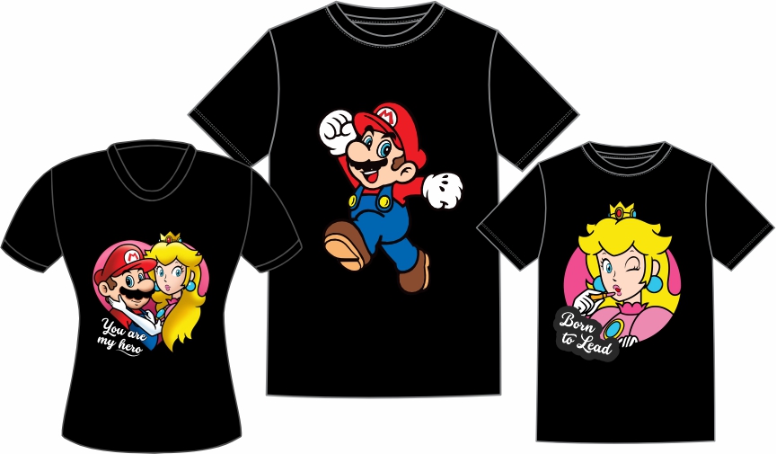 camiseta personalizada para Super Nintendo World