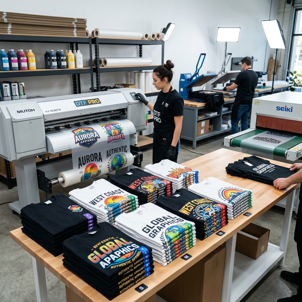 camisetas com impressão DTF no Brás em São Paulo alta qualidade
